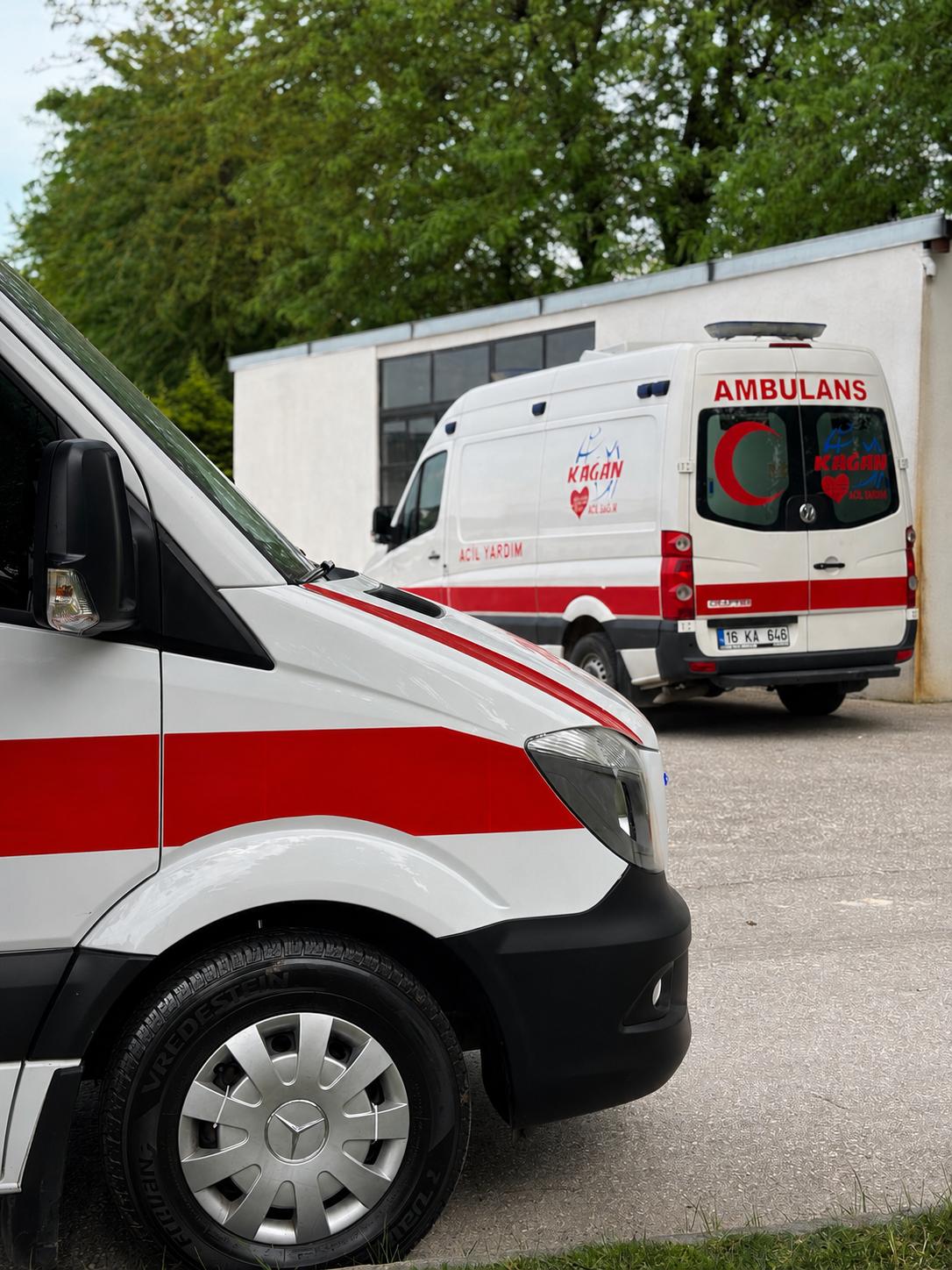 Kağan Ambulans - Görev Başında